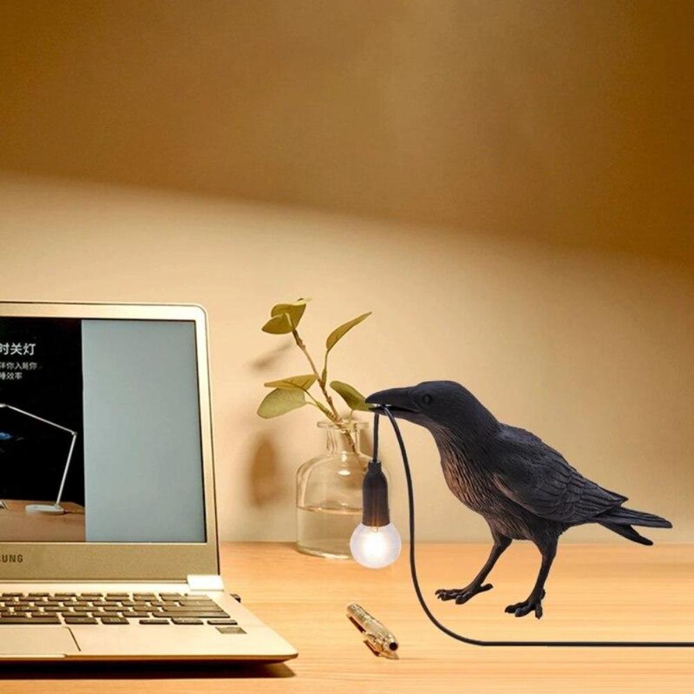 Nordic Crow Bird Lamp (2 Colors) 9 Designs