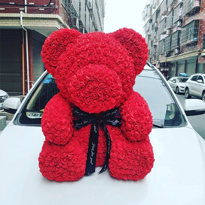 Enchanted Forever Rose Teddy Bear Plush (8 Designs)