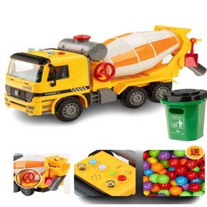 Construction Cement Mixer Truck Toy Set (4 Options)