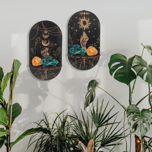 Crystal Bohemian Display Shelf (9 Style)