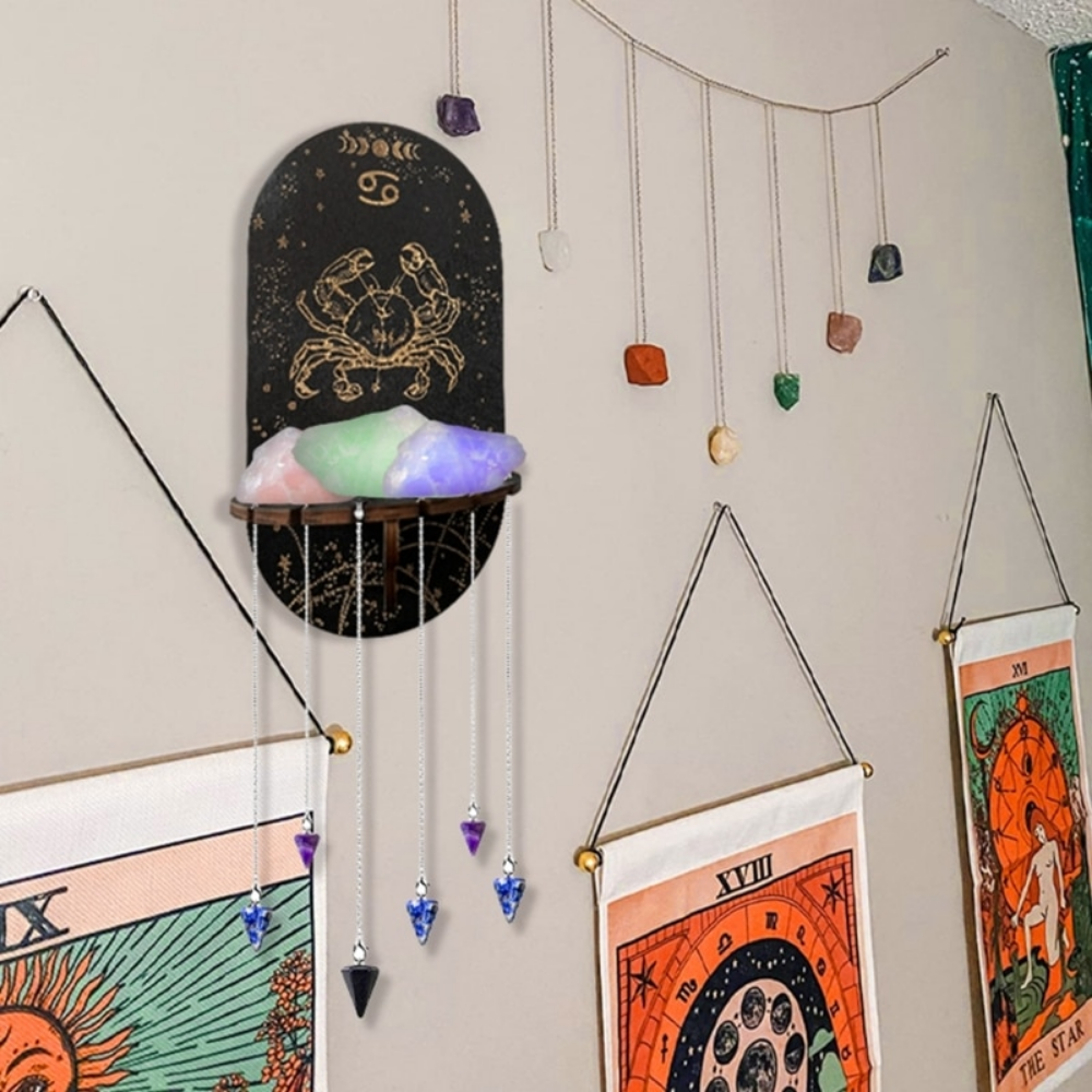 Crystal Bohemian Display Shelf 