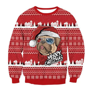 3D Ugly Christmas Sweater (25 Style) S-XL