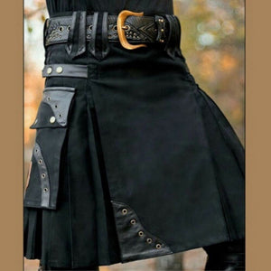 Traditional Men's Metal Kilt (5 Styles) S-5XL