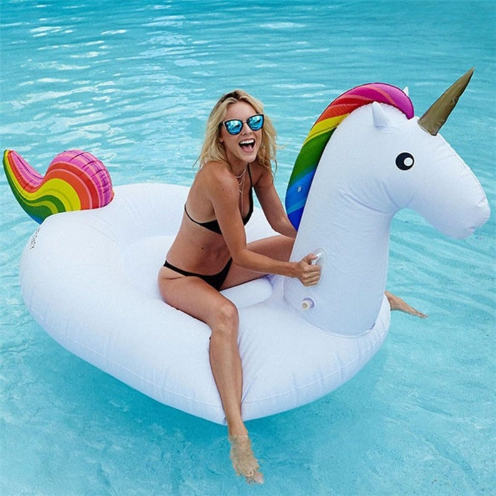 Inflatable Unicorn Swimming Float (170CM-250CM)