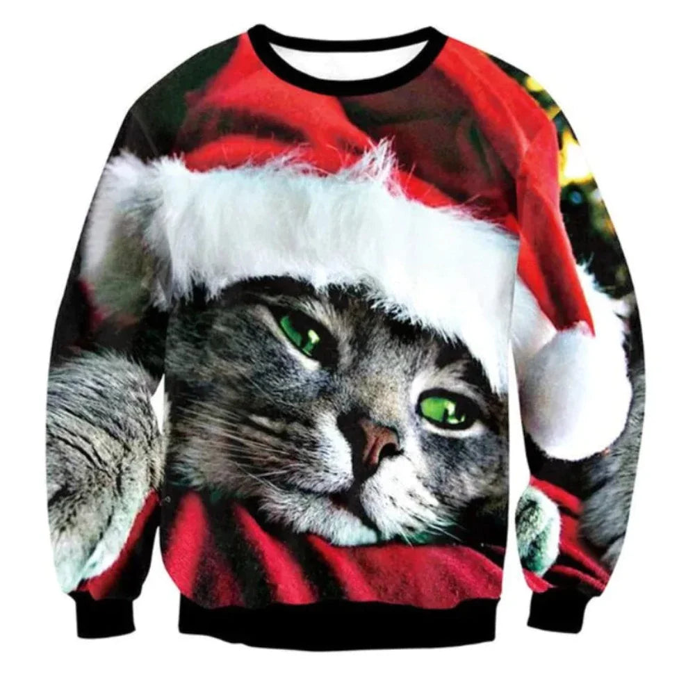 3D Ugly Christmas Sweater (25 Style) S-XL