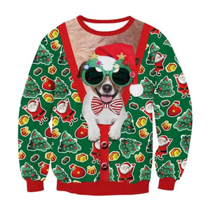 3D Ugly Christmas Sweater (25 Style) S-XL