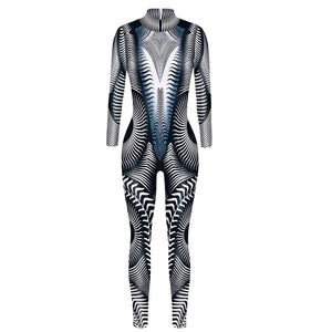 Robot Cyberpunk Bodysuit Costume (20 Colors) S-XL