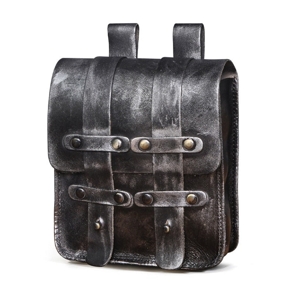 Satchel Hip Belt Leather Bag (12 Style)