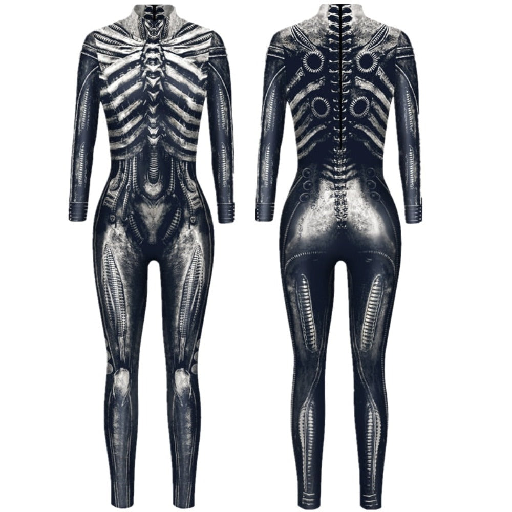 Robot Cyberpunk Bodysuit Costume (20 Colors) S-XL