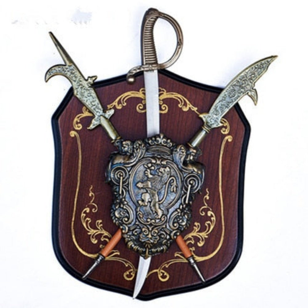 Sword & Shield Wall Plaque (5 Style)