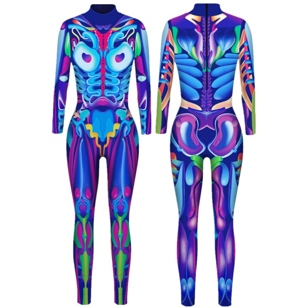 Robot Cyberpunk Bodysuit Costume (20 Colors) S-XL