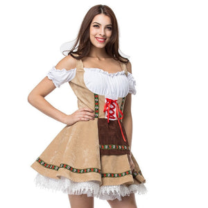 Oktoberfest Couples Suit Traditional Dress Costume (Men & Women) S-3XL