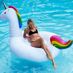 Inflatable Unicorn Swimming Float (170CM-250CM)