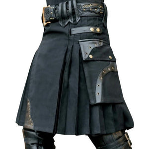 Traditional Men's Metal Kilt (5 Styles) S-5XL