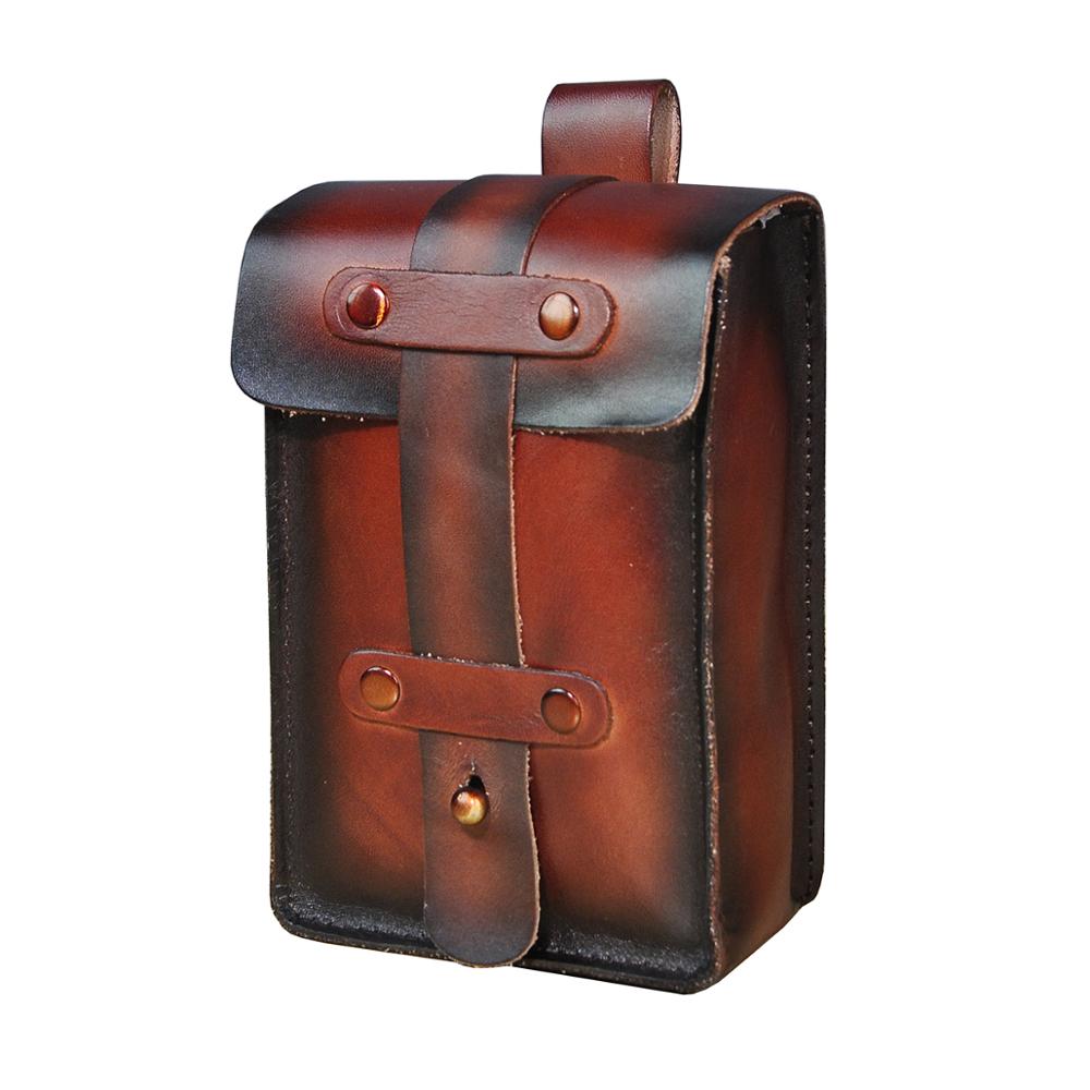 Satchel Hip Belt Leather Bag 
