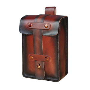 Satchel Hip Belt Leather Bag 