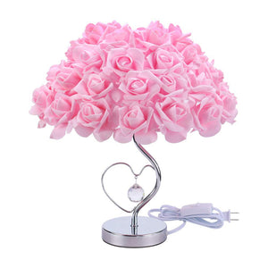 Rose Flower Heart Lamp (3 Colors)