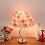Rose Flower Heart Light Lamp (3 Colors)
