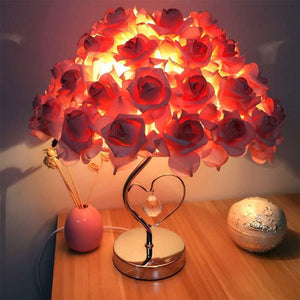 Rose Flower Heart Light Lamp (3 Colors)