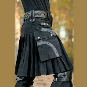 Traditional Men's Metal Kilt (5 Styles) S-5XL