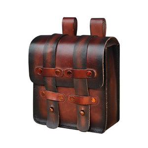 Satchel Hip Belt Leather Bag 