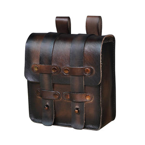 Satchel Hip Belt Leather Bag 