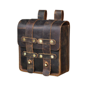 Satchel Hip Belt Leather Bag 