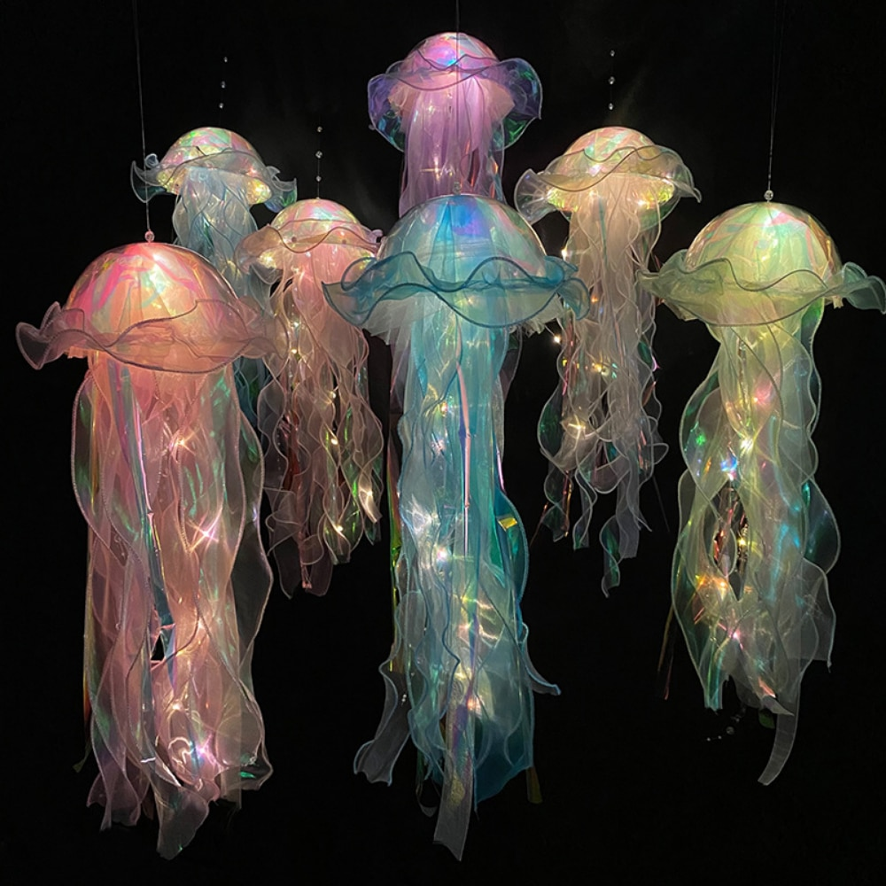 Magical LED String Jellyfish Night Light (7 Colors)
