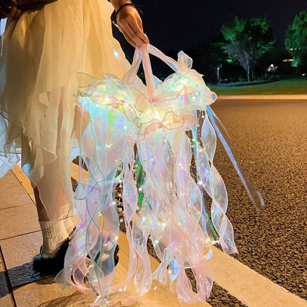 Magical LED String Jellyfish Night Light (7 Colors)