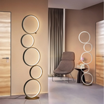 Corner Ring Light Stand Lamp (3 Colors)