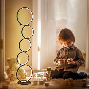Corner Ring Light Stand Lamp (3 Colors)
