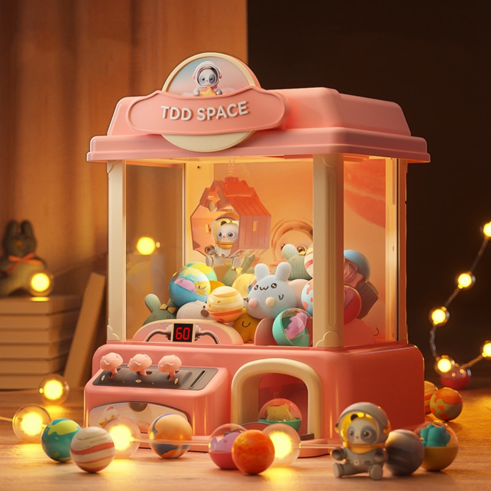 Mini Claw Doll Catcher Machine Toy (2 Colors)