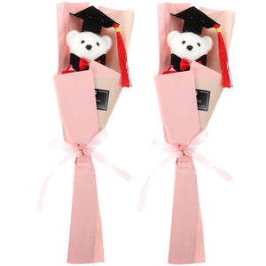 Teddy Bear Graduation Bouquet Plush (2 Colors)