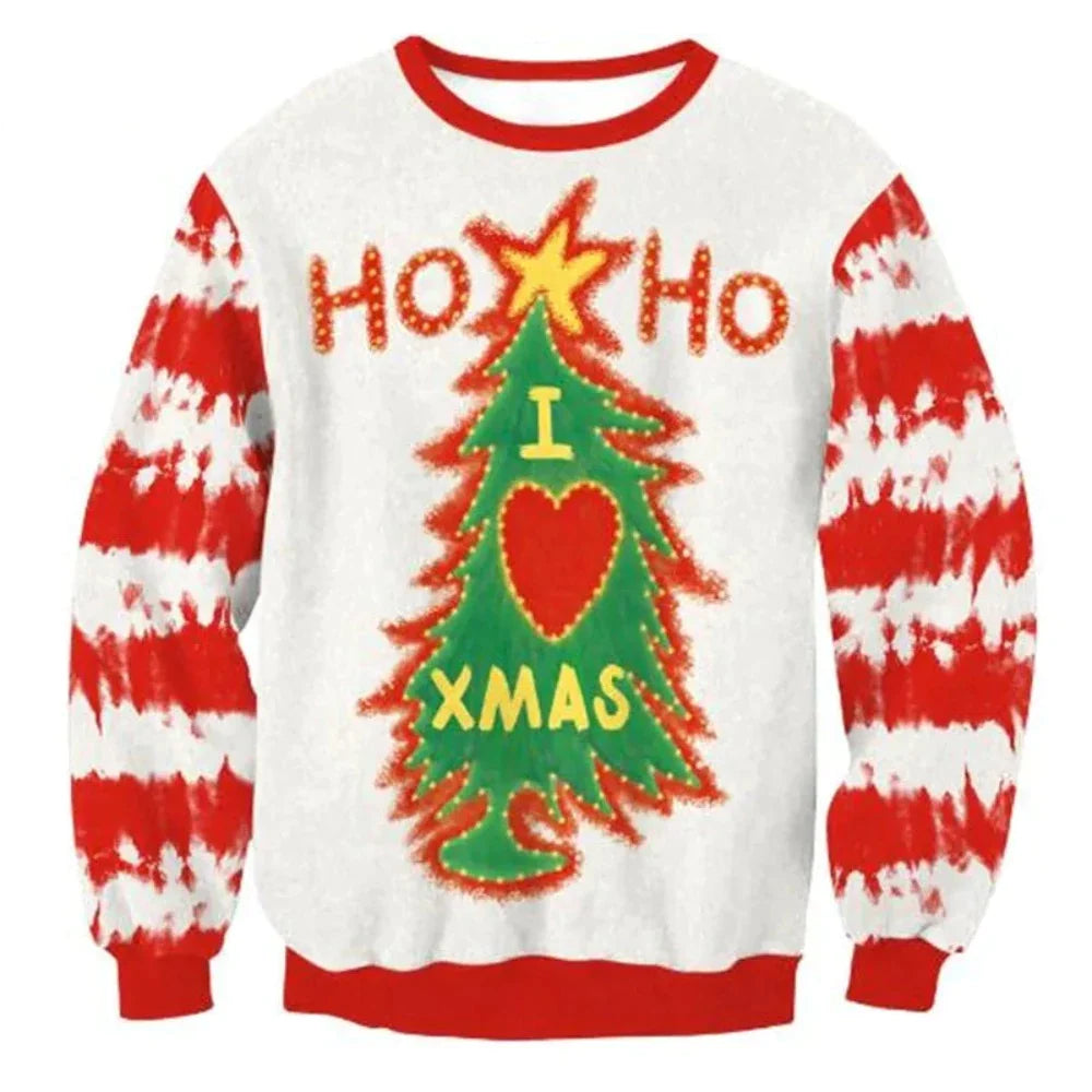 3D Ugly Christmas Sweater (25 Style) S-XL