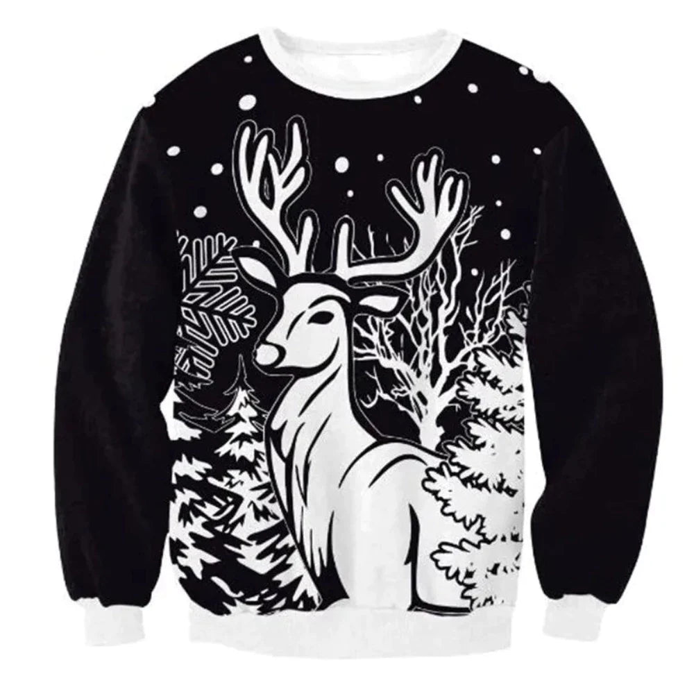 3D Ugly Christmas Sweater (25 Style) S-XL