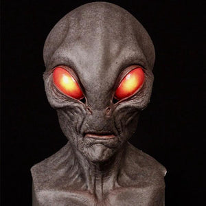 Realistic Alien Halloween Mask (6 Styles) One Size Fits Most