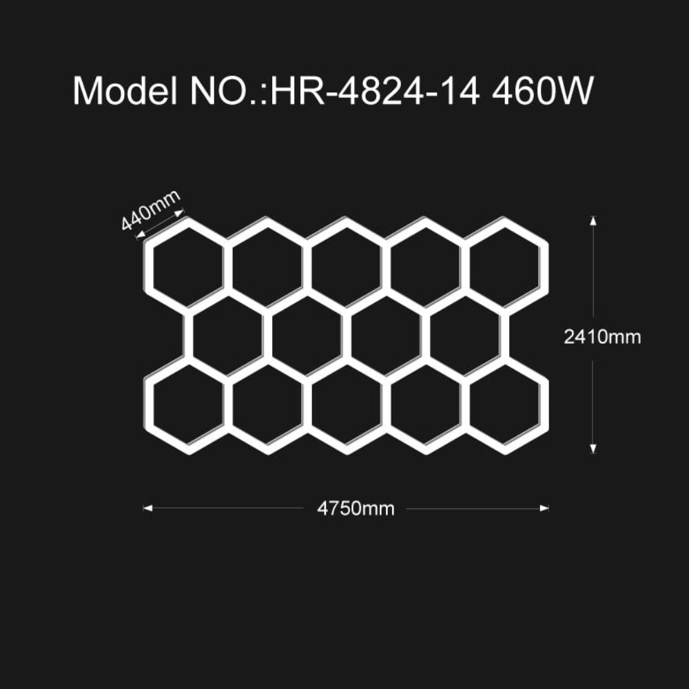 Honeycomb Ceiling Hexagonal Lamp Chandelier