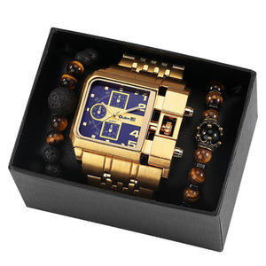 Men's Watch Bling Bracelet Charm Set (11 Style)