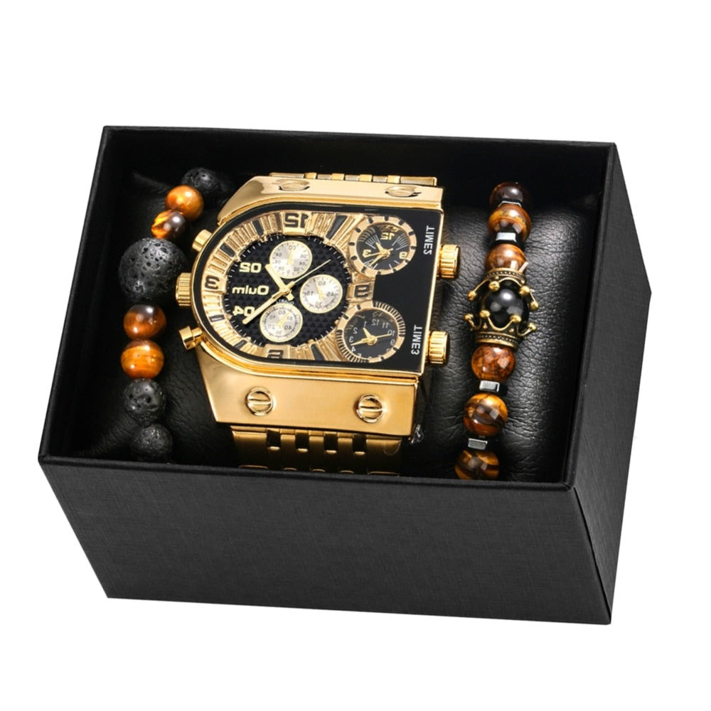 Men's Watch Bling Bracelet Charm Set (11 Style)
