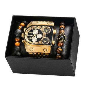 Men's Watch Bling Bracelet Charm Set (11 Style)