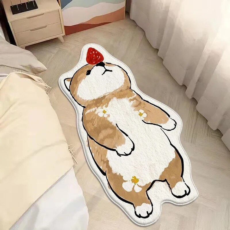 Kawaii Cat Non-slip Rug (25 Style) Size S-L