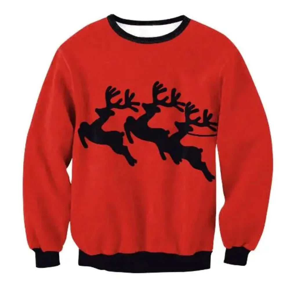 3D Ugly Christmas Sweater (25 Style) S-XL
