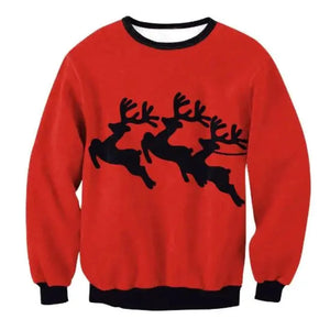 3D Ugly Christmas Sweater (25 Style) S-XL