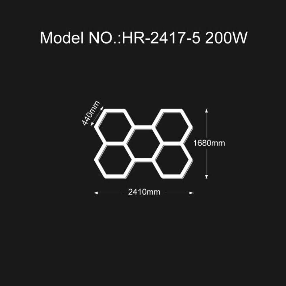 Honeycomb Ceiling Hexagonal Lamp Chandelier
