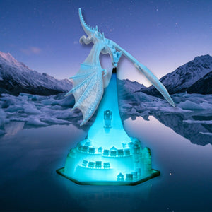 3D Dragon Table Lamp (5 Colors) Rechargeable