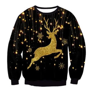 3D Ugly Christmas Sweater (25 Style) S-XL