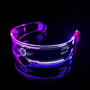 LED Visor Cyberpunk Glasses (4 Style)