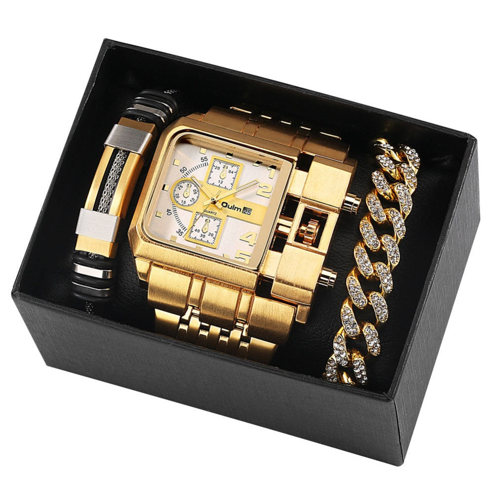 Men's Watch Bling Bracelet Charm Set (11 Style)