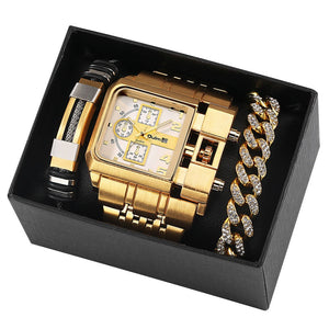 Men's Watch Bling Bracelet Charm Set (11 Style)