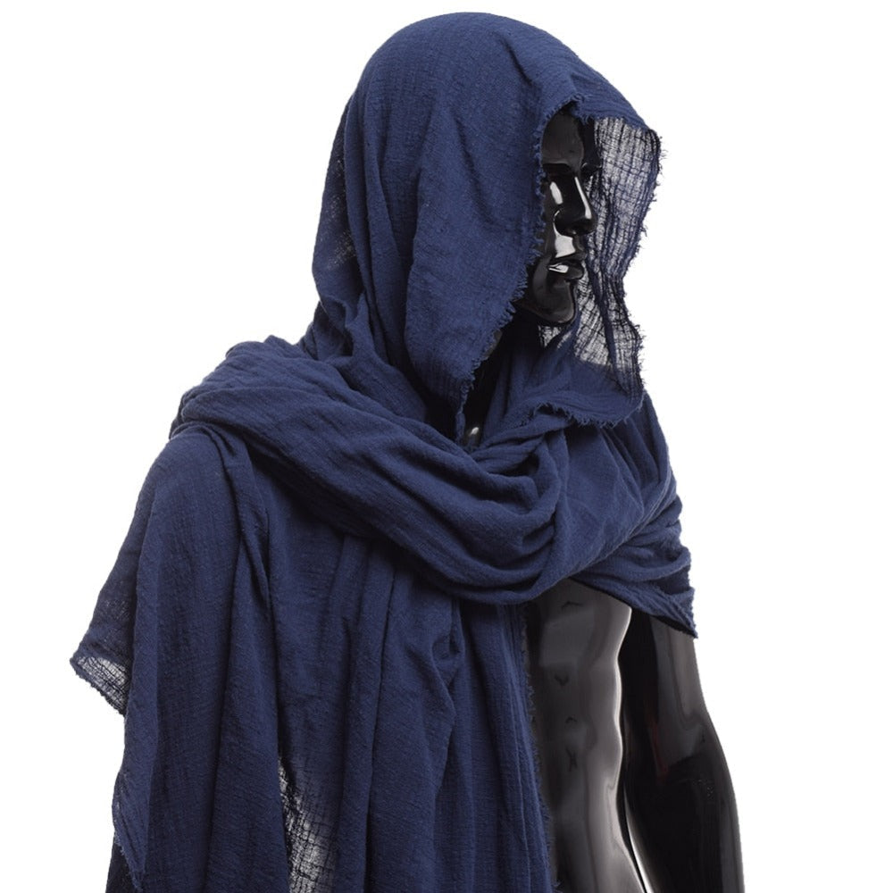 Pirate Scarf and Medieval Hood Cloak